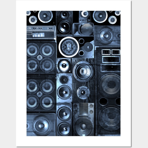 Speaker Stack Wall Art by Buy Custom Things